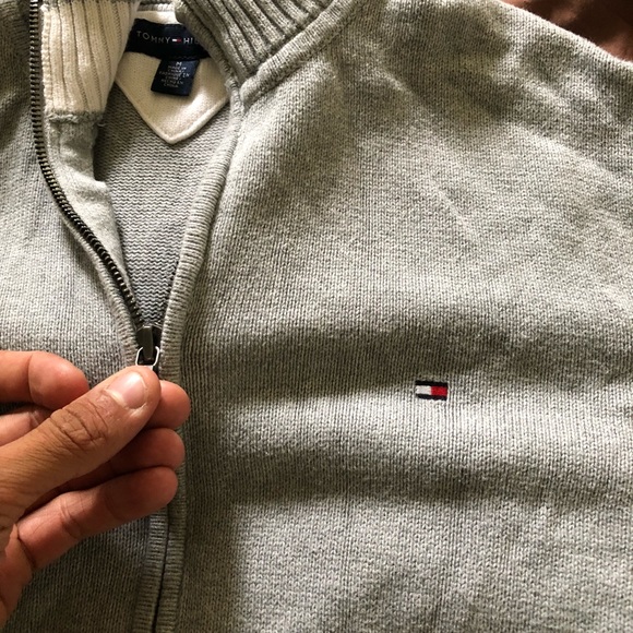 Men’s M Original Tommy Hilfiger wool sweatshirt - Picture 2 of 4